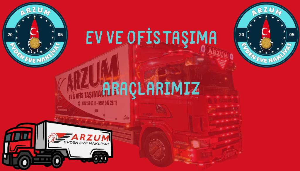 Ev ve Ofis Taşıma Araçlarımız